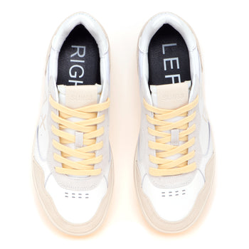 Sneaker SUN68 Big Basket in pelle e camoscio - 5