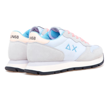 Sneaker SUN68 Ally Solid Nylon in camoscio e tessuto - 3