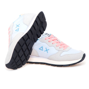 Sneaker SUN68 Ally Solid Nylon in camoscio e tessuto - 4