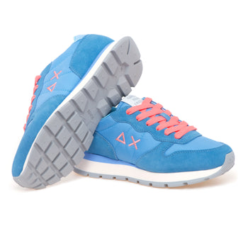 Sneaker SUN68 Ally Solid Nylon in camoscio e tessuto - 4
