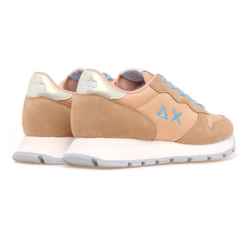 Sneaker SUN68 Ally Solid Nylon in camoscio e tessuto - 3