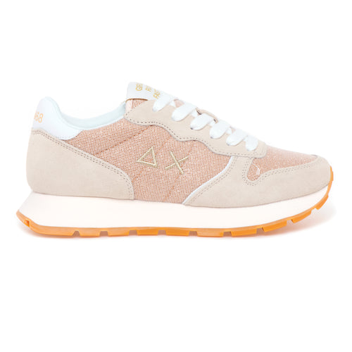 Sneaker SUN68 Ally Glitter Textile in camoscio e tessuto