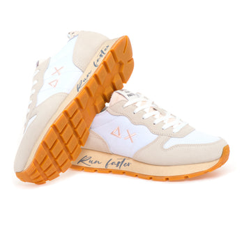 Sneaker SUN68 Ally Vintage in camoscio e tessuto - 4