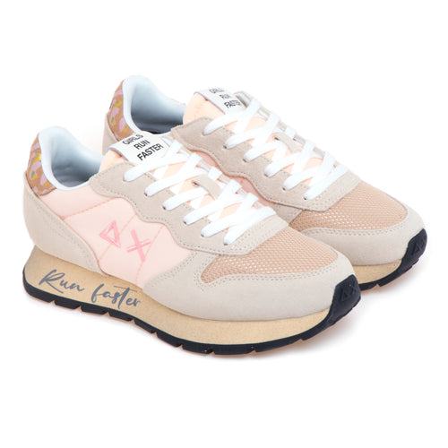 Sneaker SUN68 Ally Vintage in camoscio e tessuto