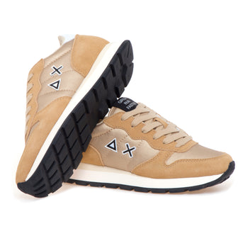 Sneaker SUN68 Ally Bright Nylon in camoscio e tessuto laminato - 4