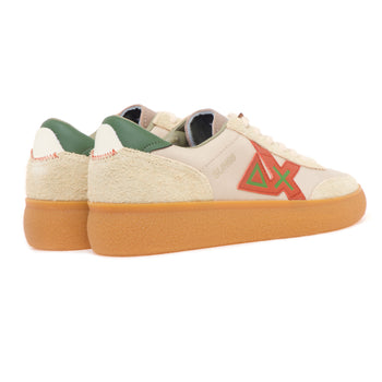 Sneaker SUN68 Luis Low in camoscio e tessuto - 3