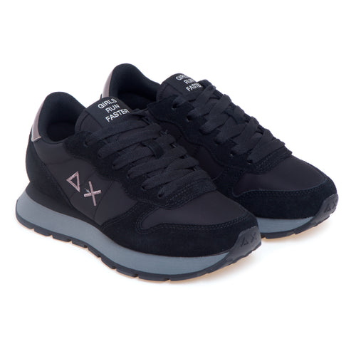 Sneaker SUN68 Ally Gold Silver in camoscio e tessuto - 2