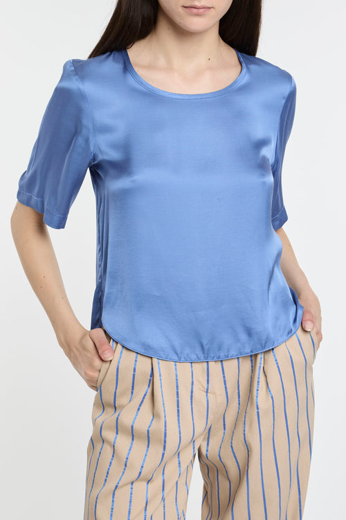 T-shirt Kaos in viscosa effetto satin - 1