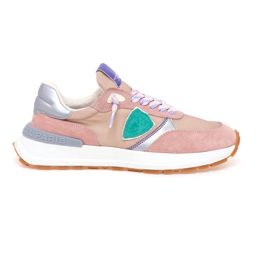 Sneaker Philippe Model Antibes in camoscio e tessuto