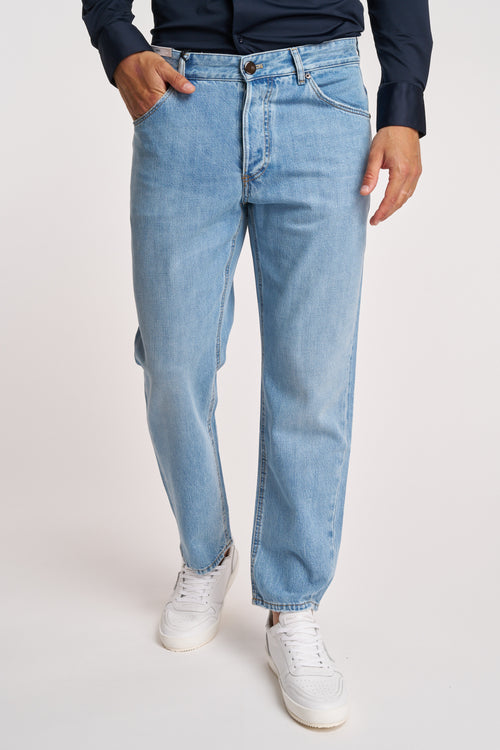 Jeans rebel Pt Torino in cotone e lyocell - 1