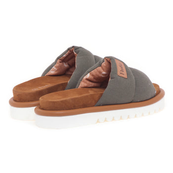 Slipper Flufiè con fascia in lino e suola in EVA - 3