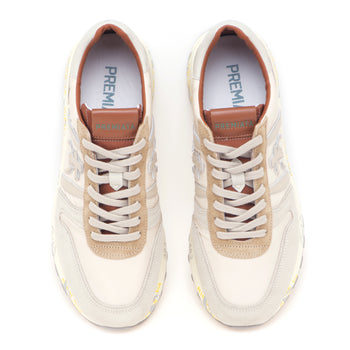 Sneaker Premiata Lander in camoscio e tessuto - 5