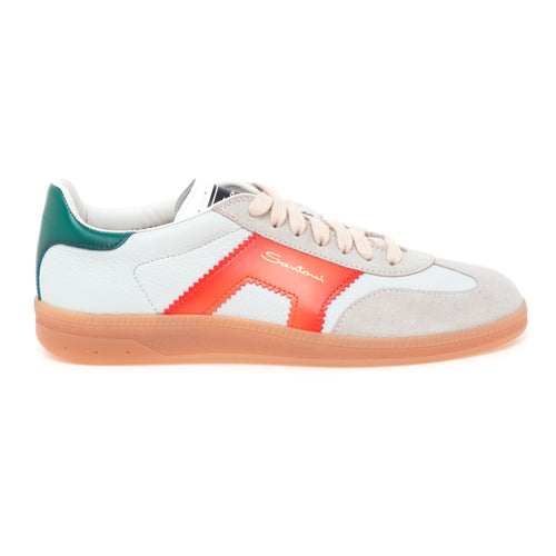 Sneaker Santoni DBS Olympic in pelle sfoderato