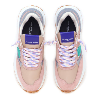 Sneaker Philippe Model Antibes in camoscio e tessuto - 5