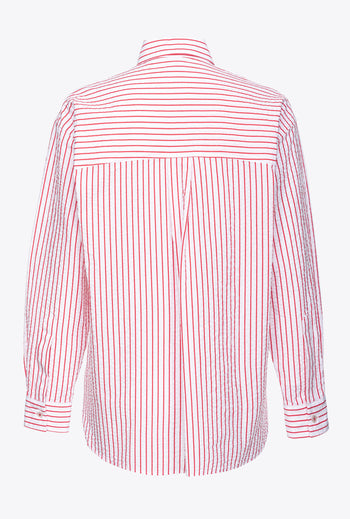 Camicia seersucker Pinko a righe - 3