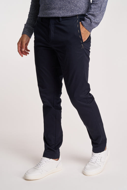 Pantalone Myths in gabardina tinto pezza - 2
