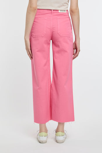 Pantalone cropped GSD - God Save Denim con tasche toppa - 5