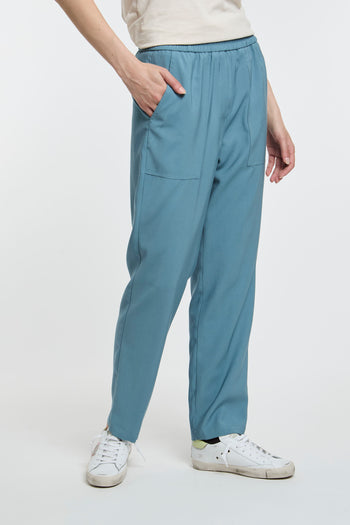 Pantalone Kaos in viscosa con elastico in vita - 3