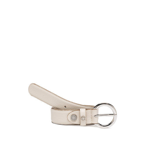 Cintura Gianni Chiarini pelle martellata h. 3 cm.