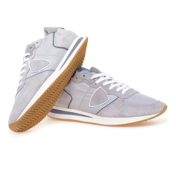Sneaker Philippe Model Trpx in camoscio e tessuto - 4