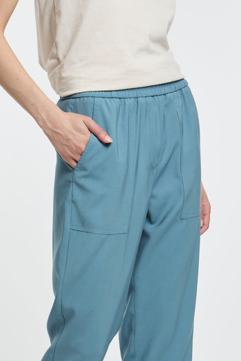 Pantalone Kaos in viscosa con elastico in vita - 4