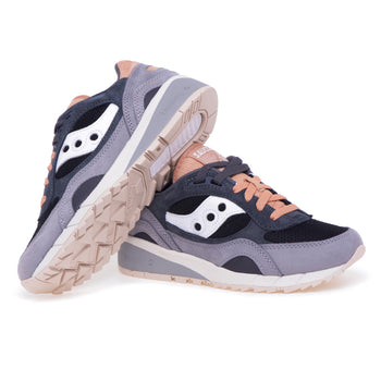 Sneaker Saucony Shadow 6000 in nabuck e tessuto - 4