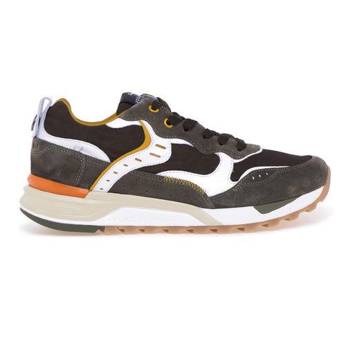Sneaker Voile Blanche Bholt in camoscio e tessuto tecnico - 1