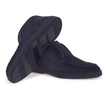 Santoni ankle boots in suede without laces - 4