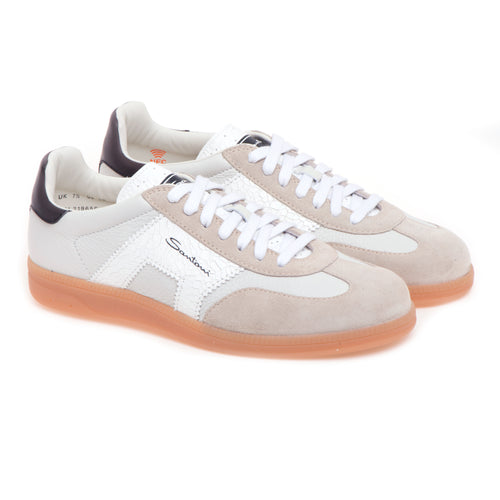 Sneaker Santoni DBS Olympic in pelle sfoderata - 2