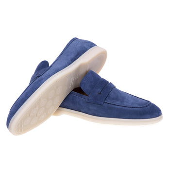 Fabi suede moccasin with horsebit - 4