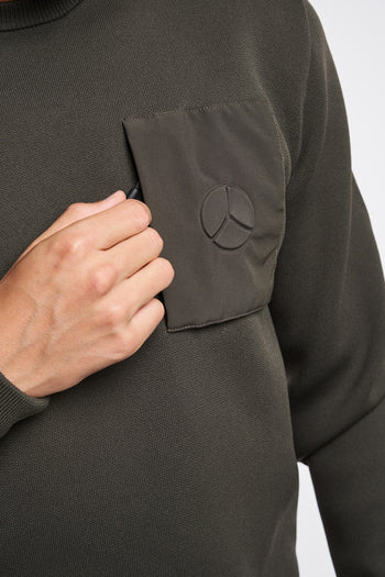 People Of Shibuya Pullover mit Rundhalsausschnitt aus technischem Stoff - 6