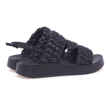 ASH „VoyagesBis“ Sandale aus gewebtem Leder - 3