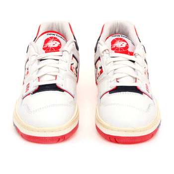 Sneaker New Balance 550 in pelle effetto vintage - 5