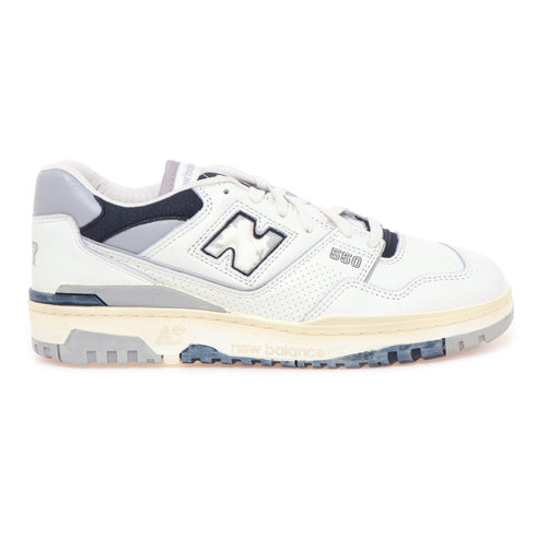 Sneaker New Balance 550 in pelle effetto vintage - 1