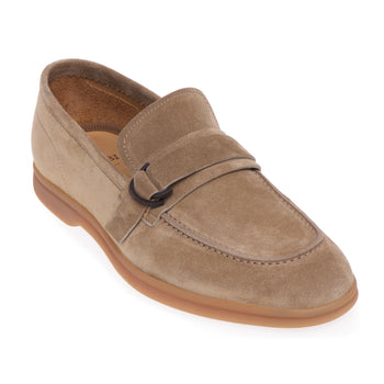 Fabi suede moccasin with horsebit - 4