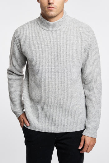 Daniele Fiesoli English ribbed turtleneck in wool blend - 3