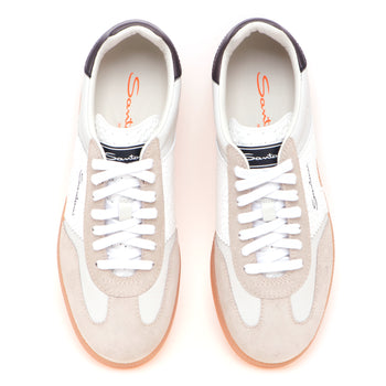 Sneaker Santoni DBS Olympic in pelle sfoderata - 5