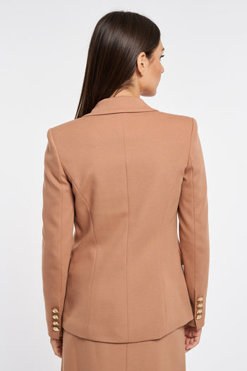 Pinko single-breasted blazer in stretch viscose - 5
