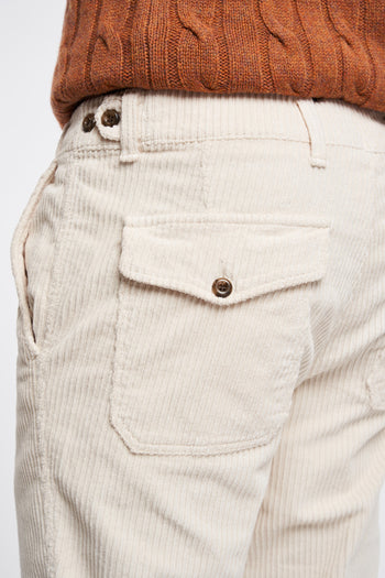 Pantalone chino carrot fit Myths in cotone 500 righe - 6