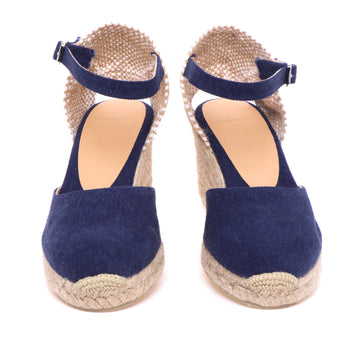 Espadrillas Castaner Carol/6 in canvas con zeppa 70 mm - 5