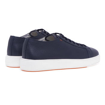 Santoni-Sneaker aus gehämmertem Leder - 3