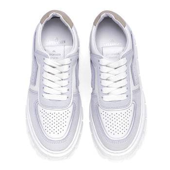 Copenhagen-Sneaker aus Leder und Nubuk - 5