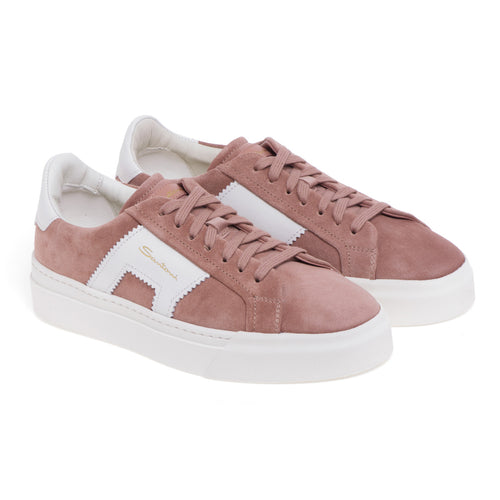 Santoni Double Buckle-Sneaker aus Wildleder - 2