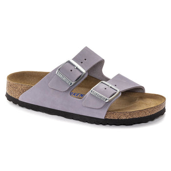 Ciabatta Birkenstock Arizona in pelle con plantare soft - 3