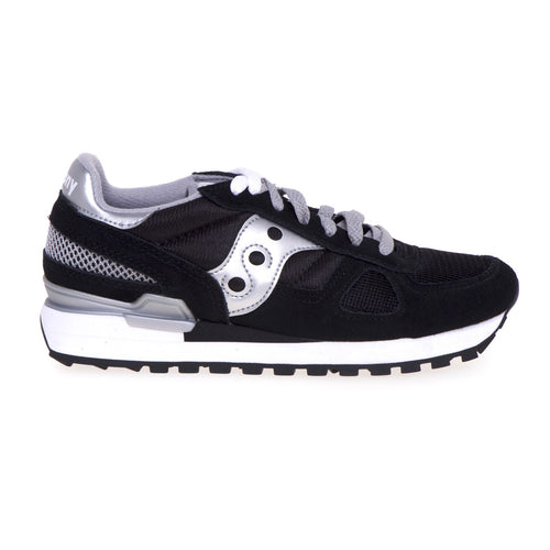 Saucony Shadow sneaker in suede and fabric - 1