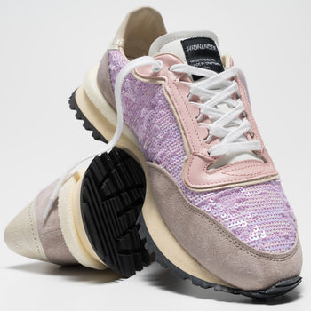 Hidnander Tenkei-Sneaker mit paillettenbesetztem Obermaterial - 5