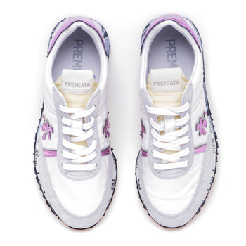 Sneaker Premiata Sean in camoscio e tessuto - 5