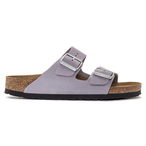 Birkenstock Arizona Leder-Slipper mit weichem Fußbett