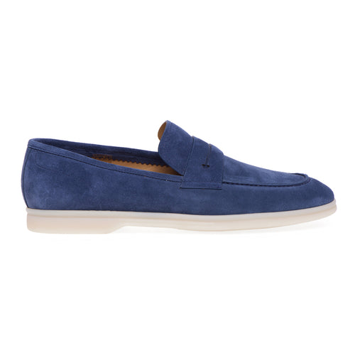 Fabi suede moccasin with horsebit