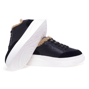ASH-Sneaker aus Leder und Wildleder mit Maxi-Plateau - 4